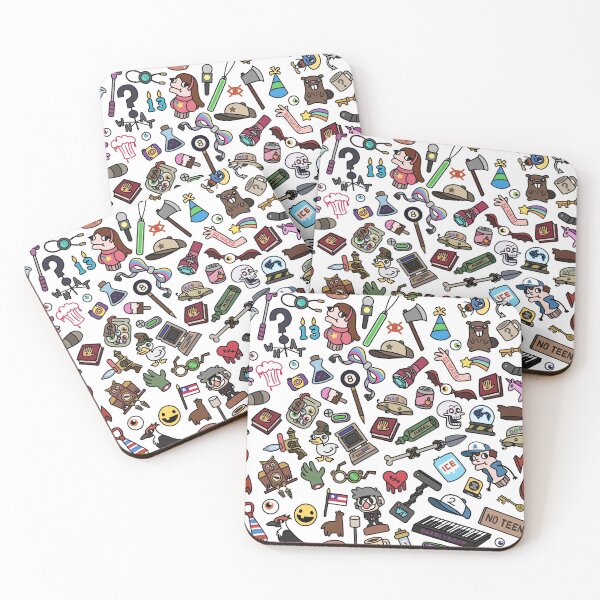 Item preview, Gravity Falls Pattern designed and sold by SideQuestDoodles.