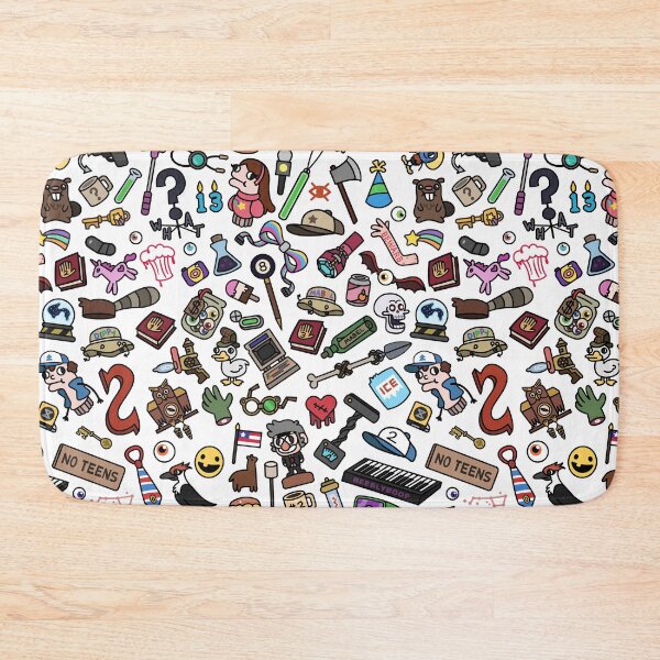 Item preview, Gravity Falls Pattern designed and sold by SideQuestDoodles.