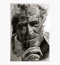 Charles Bukowski Photographic Print
