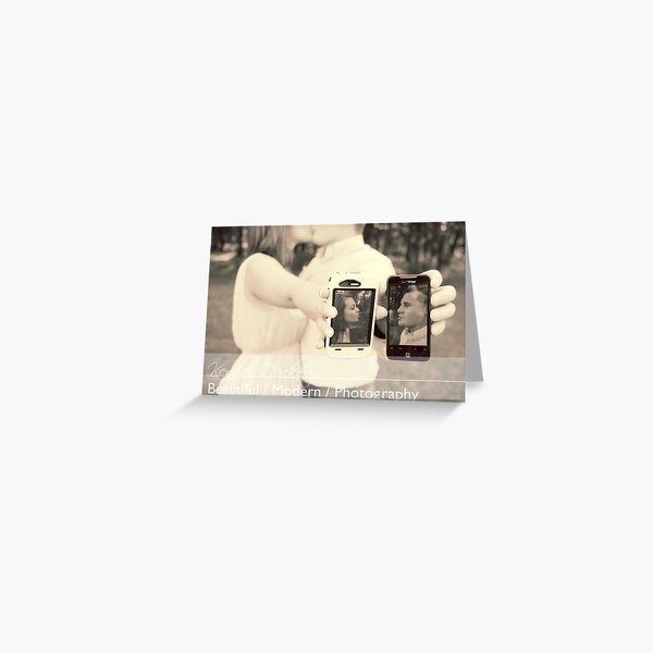 iphone love Greeting Card