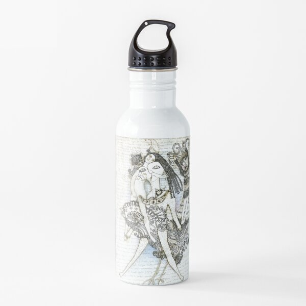 Poesía al abismo Water Bottle