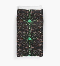 Marijuana Leaf Psychedelic pattern Duvet Cover