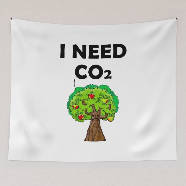 Item preview, co2 is good for trees designed and sold by AsKartongs.