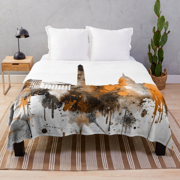 Item preview, Washington DC City Warm Skyline designed and sold by DimDom.