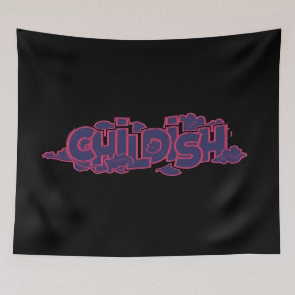 Item preview, TGFBRO CHILDISH Navy Red designed and sold by Merch Blender.