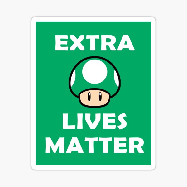 Gamer Lives Matter Stickers Redbubble - rt 1337 green roblox
