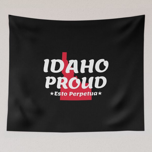 Item preview, Idaho Proud State Motto Esto Perpetua print designed and sold by jakehughes2015.
