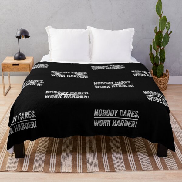 Item preview, Nobody Cares Work Harder Quote Motivational Fitness Workout Gym Saying designed and sold by Astrogearstore.