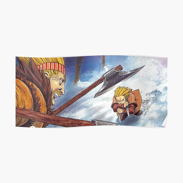 Vinland Saga - Thorkell vs Thorfinn Poster
