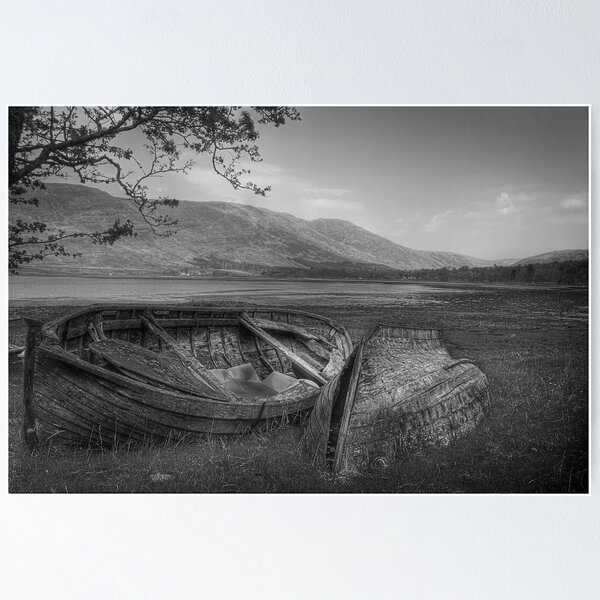 Item preview, Two boats at Applecross designed and sold by Paul Gibb.