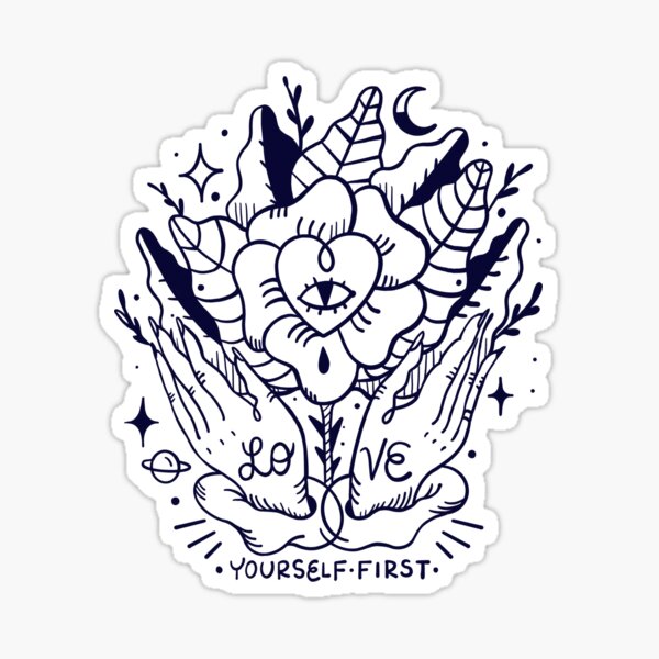 Item preview, Love yourself first designed and sold by Paolavk.