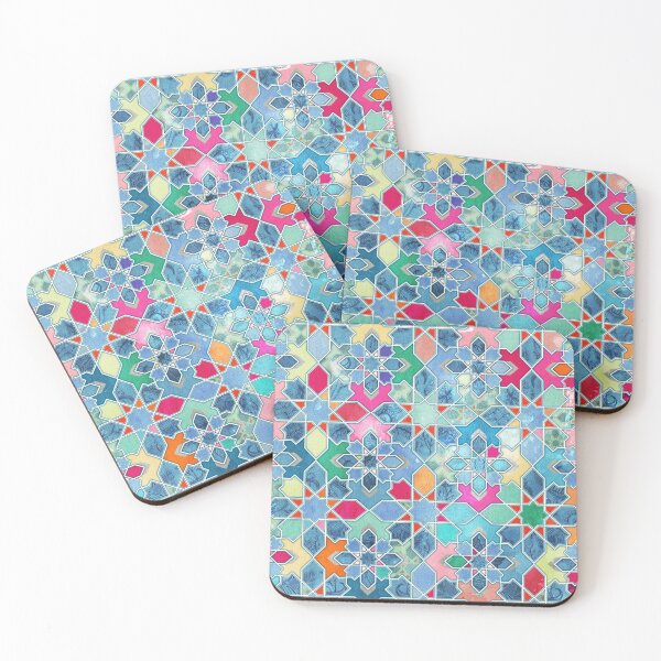 Item preview, Pretty Pastel Moroccan Tile Mosaic Pattern designed and sold by micklyn.
