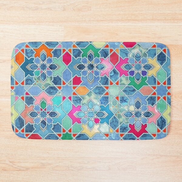 Item preview, Pretty Pastel Moroccan Tile Mosaic Pattern designed and sold by micklyn.