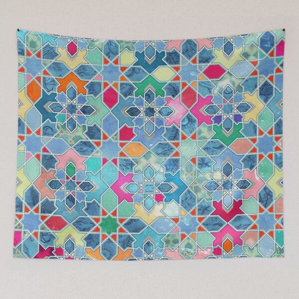 Item preview, Pretty Pastel Moroccan Tile Mosaic Pattern designed and sold by micklyn.