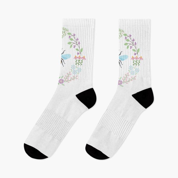 Item preview, Bee Floral designed and sold by theflossbox.