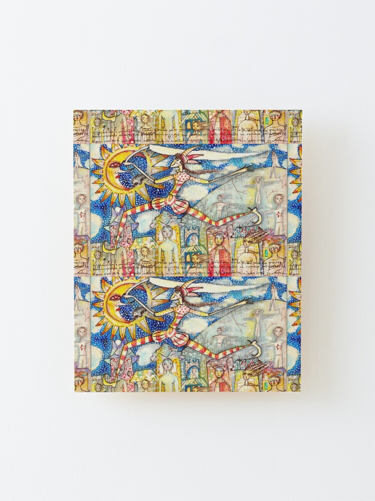 Alternate view of ¡Qué Viva! Mounted Print