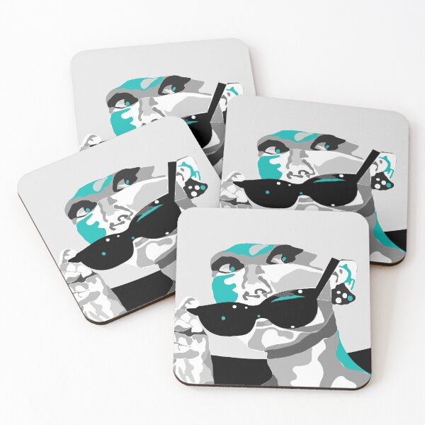 Item preview, Breakfast with Audrey Negative Space designed and sold by Wendy Steinberg Artist.