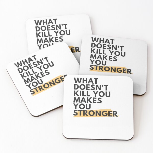 Item preview, What doesn't kill you makes you stronger designed and sold by lord-graphic.