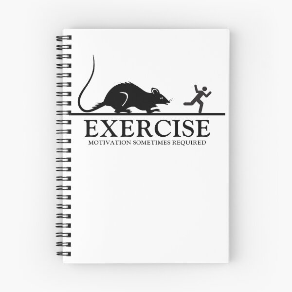 Item preview, Exercise Motivation Sometimes Required Huge Rat Workout Shirt Gear designed and sold by DynamicDesign.