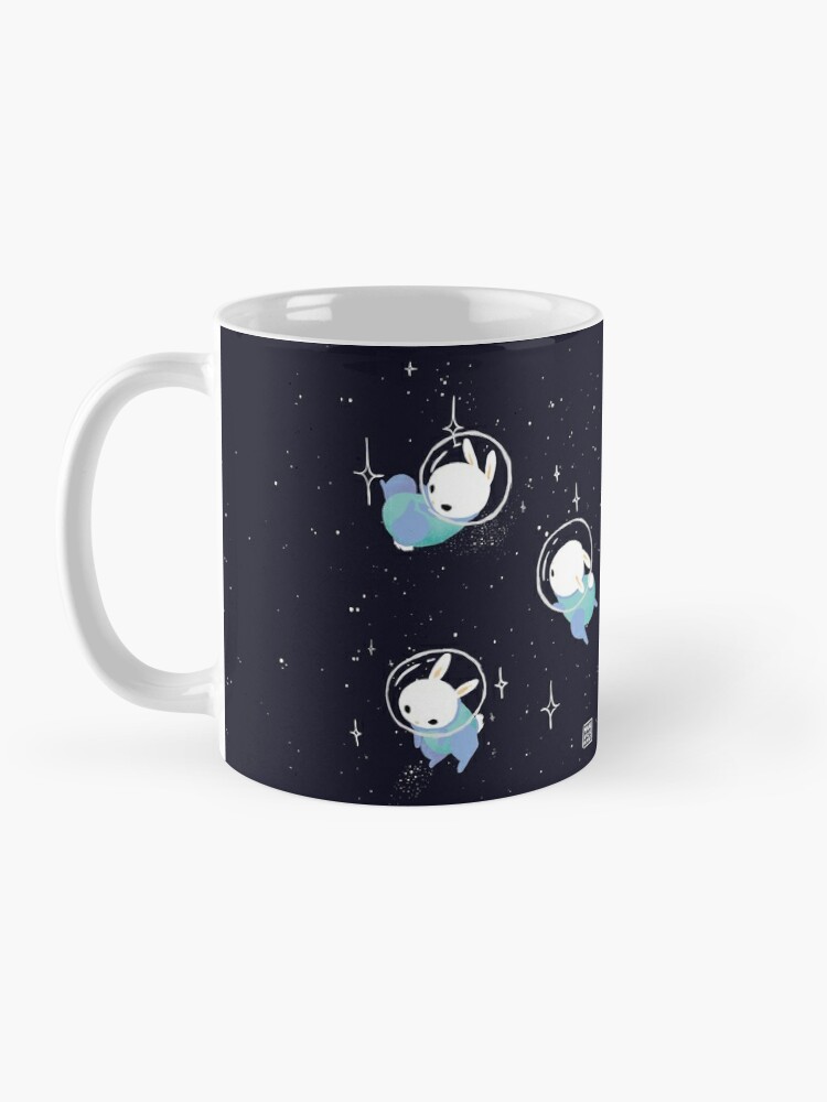 Alternate view of Space Bunnies Coffee Mug
