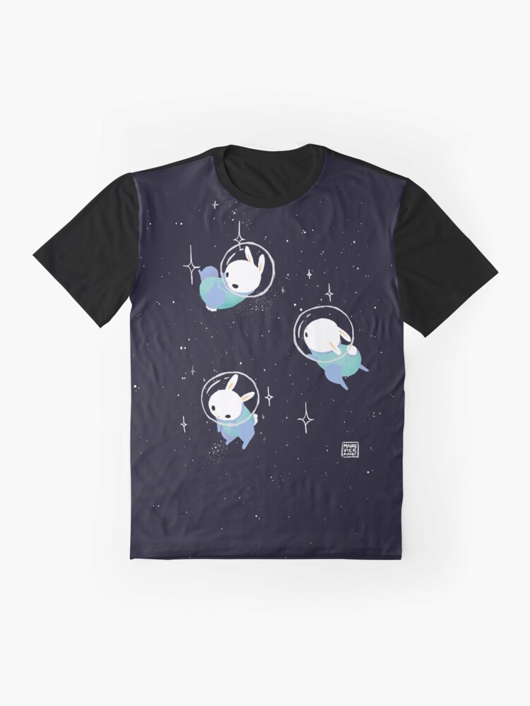 Alternate view of Space Bunnies Graphic T-Shirt