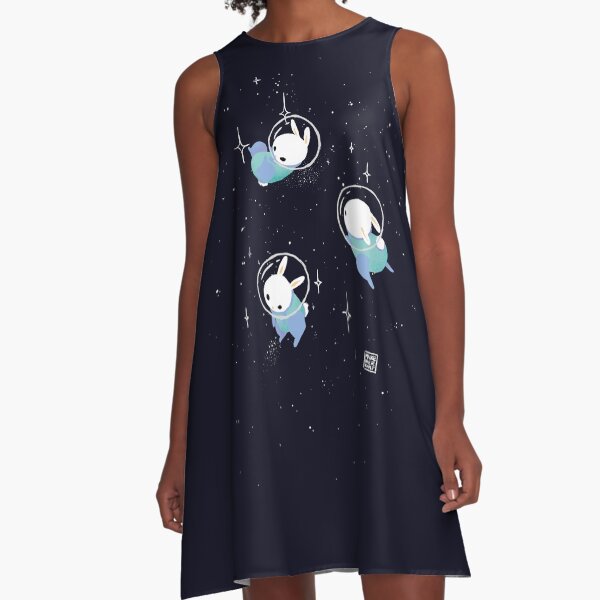 Artikel-Vorschau von Space Bunnies / Weltraumhasen, designt und verkauft von Maike Vierkant.
