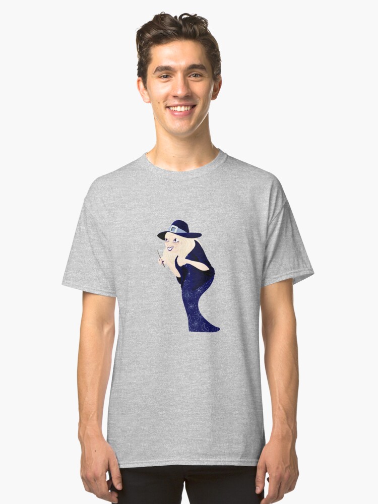 T-shirt classique ''Sorcière Âgée' : autre vue