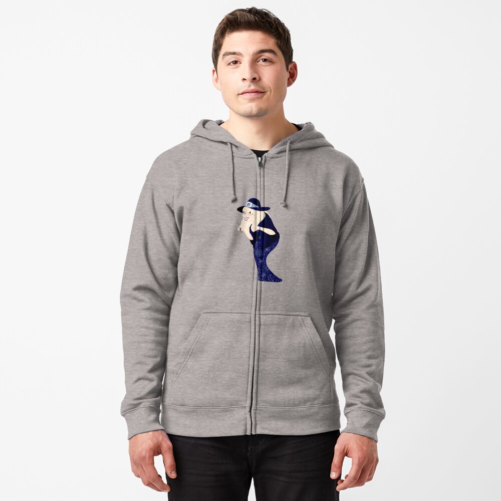 Aperçu de l'œuvre Veste zippée à capuche créée et vendue par BarracudApps.