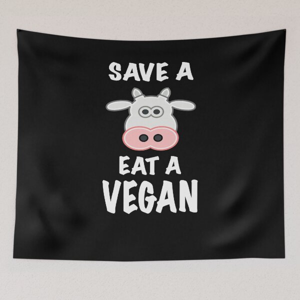 Item preview, Save a cow eat a vegan designed and sold by zejose.