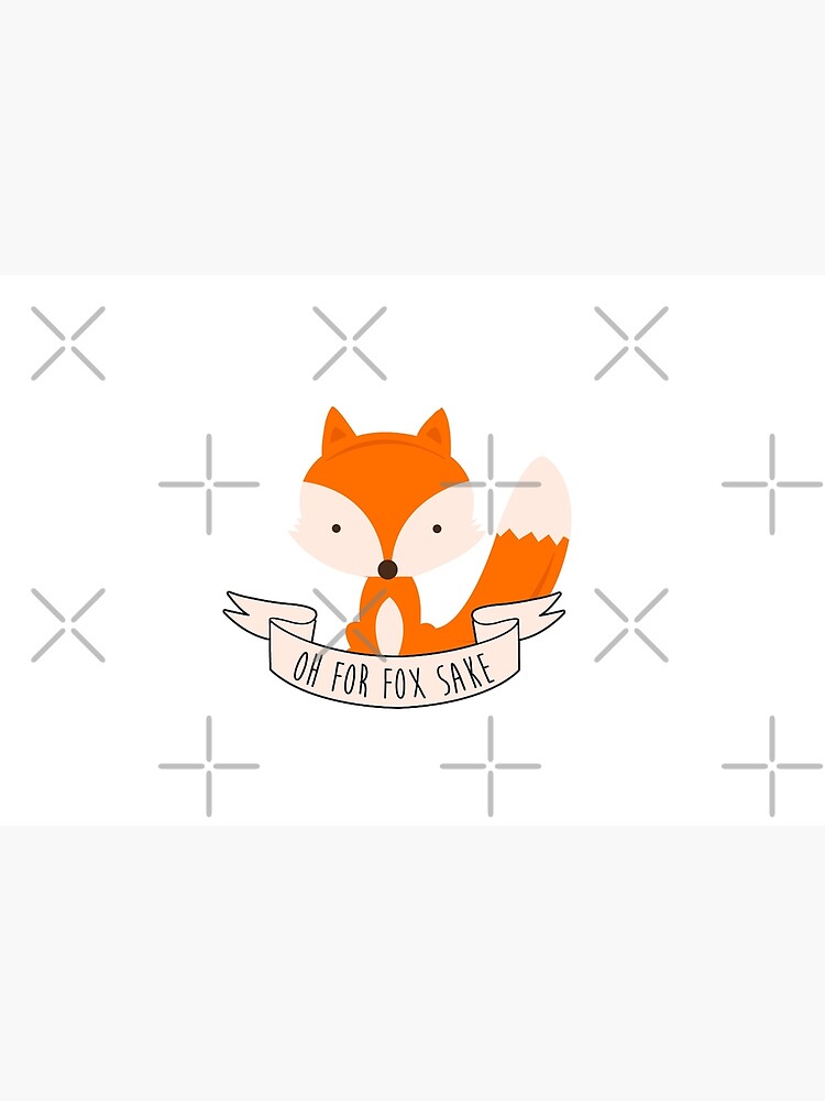 Discover Oh For Fox Sake Bath Mat