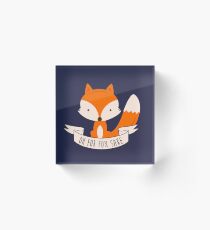 Oh For Fox Sake Acrylic Block