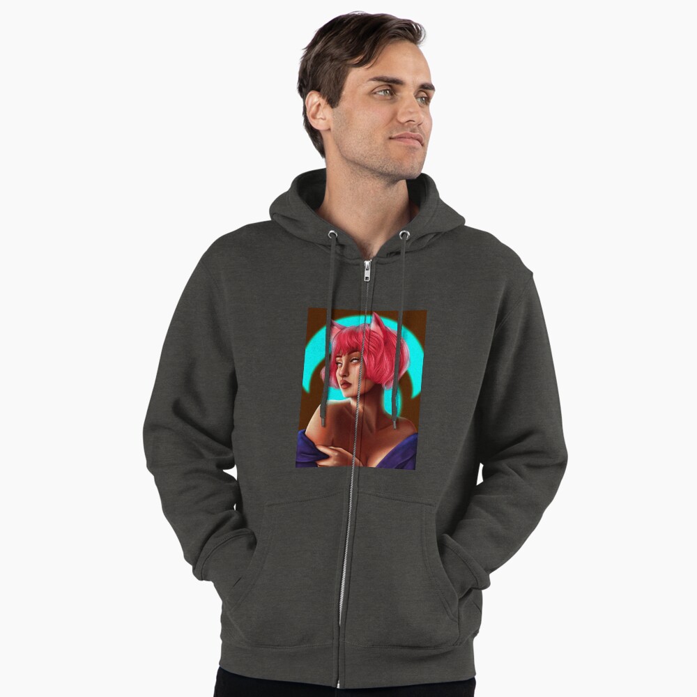 Item preview, Zipped Hoodie designed and sold by WIKEDPrints.