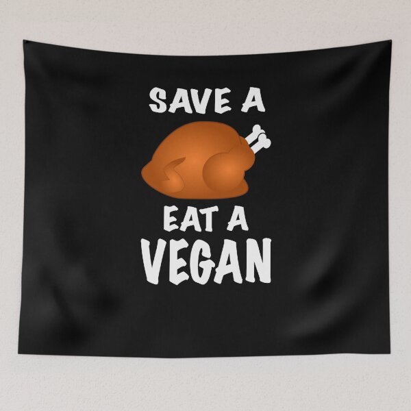 Item preview, Save a turkey eat a vegan designed and sold by zejose.
