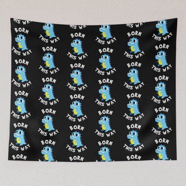 Item preview, Born This Way Down Syndrome Dino Support Awareness designed and sold by Pubi.