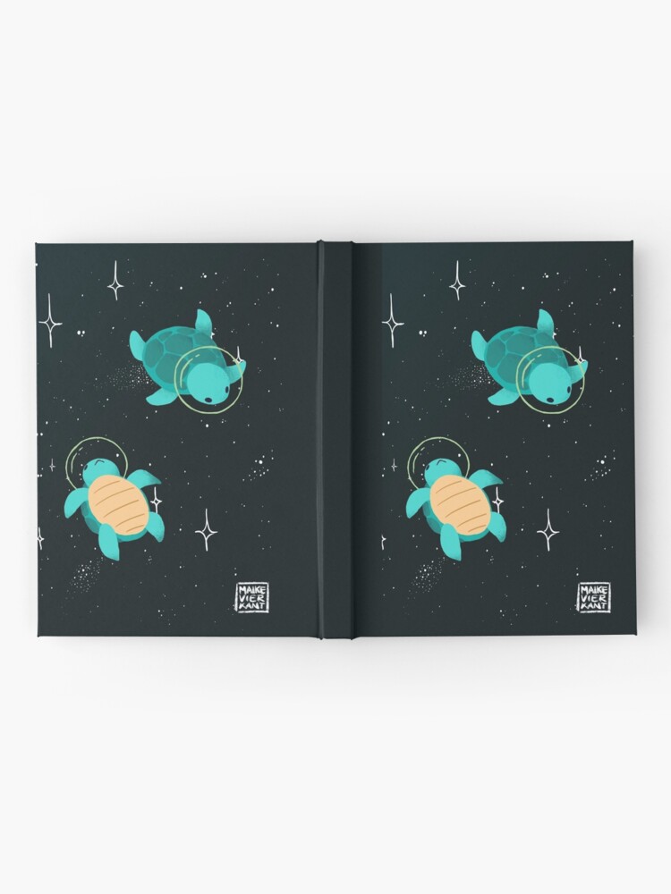 Alternate view of Space Turtles Hardcover Journal