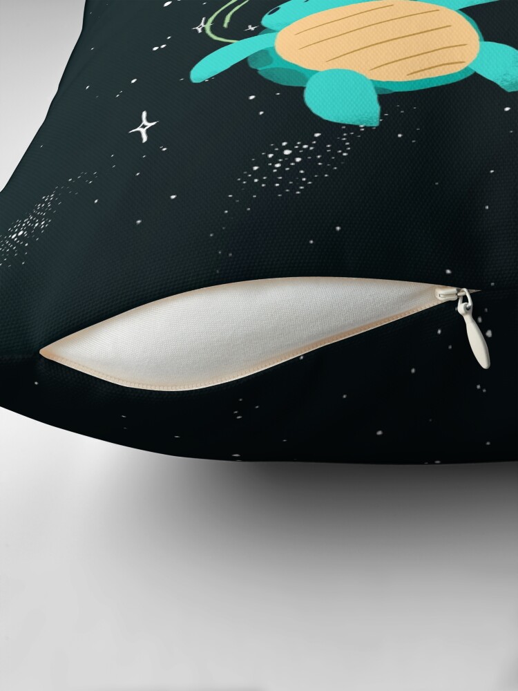 Thumbnail 2 of 4, Pillow, Space Turtles designed and sold by Vierkant.