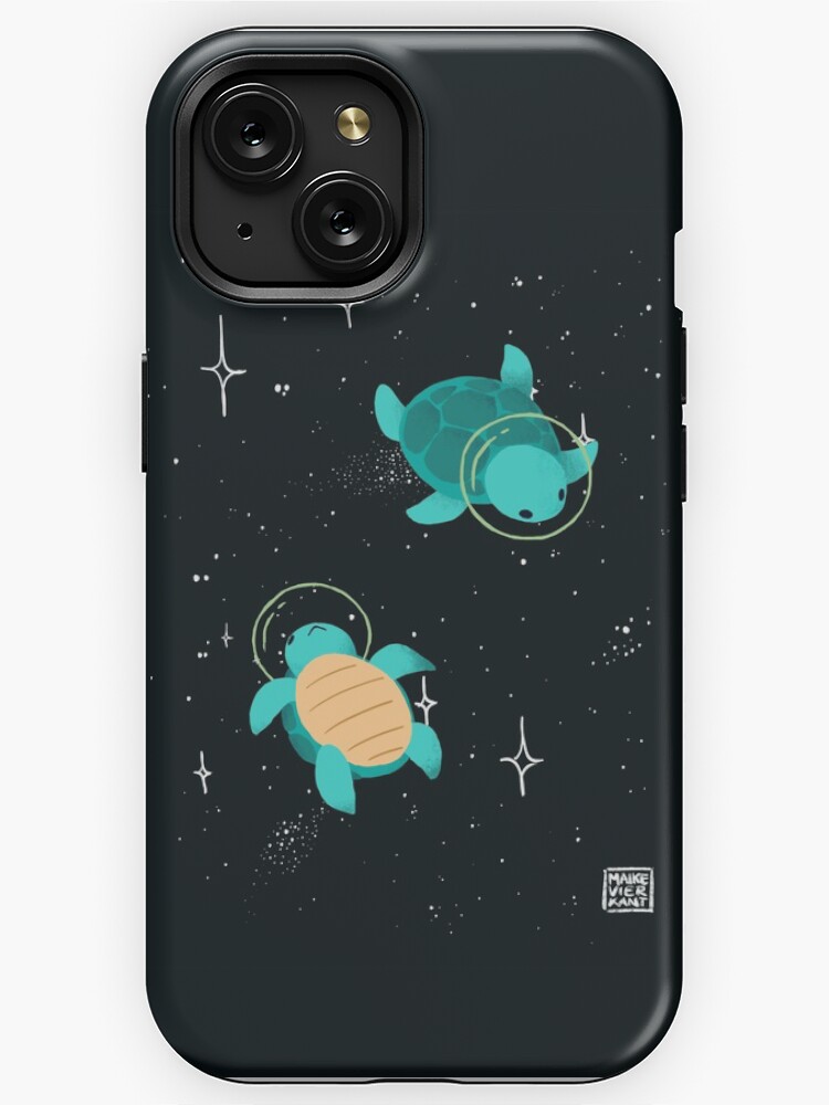 Thumbnail 1 of 4, iPhone Case, Space Turtles designed and sold by Vierkant.