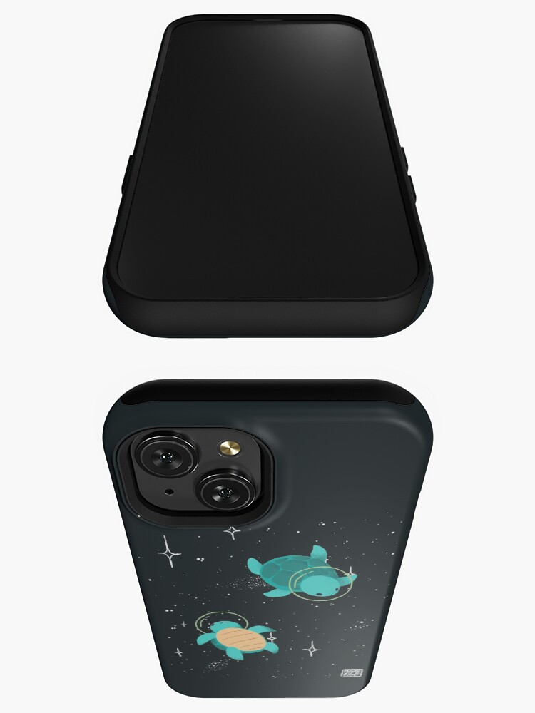 Thumbnail 3 of 4, iPhone Case, Space Turtles designed and sold by Vierkant.