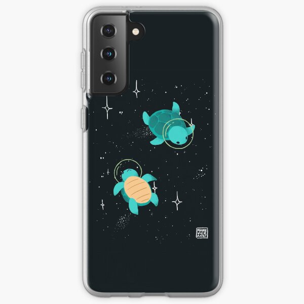 Space Turtles / Weltraumschildkröten Samsung Galaxy Flexible Hülle