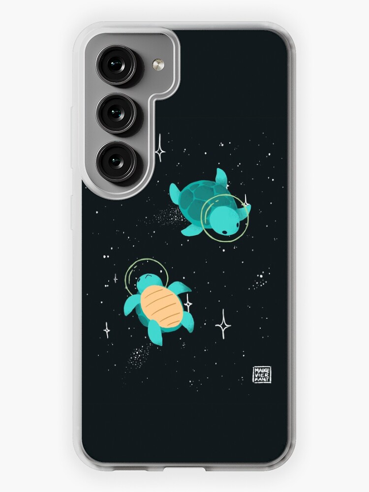Thumbnail 1 of 4, Samsung Galaxy Phone Case, Space Turtles designed and sold by Maike Vierkant.
