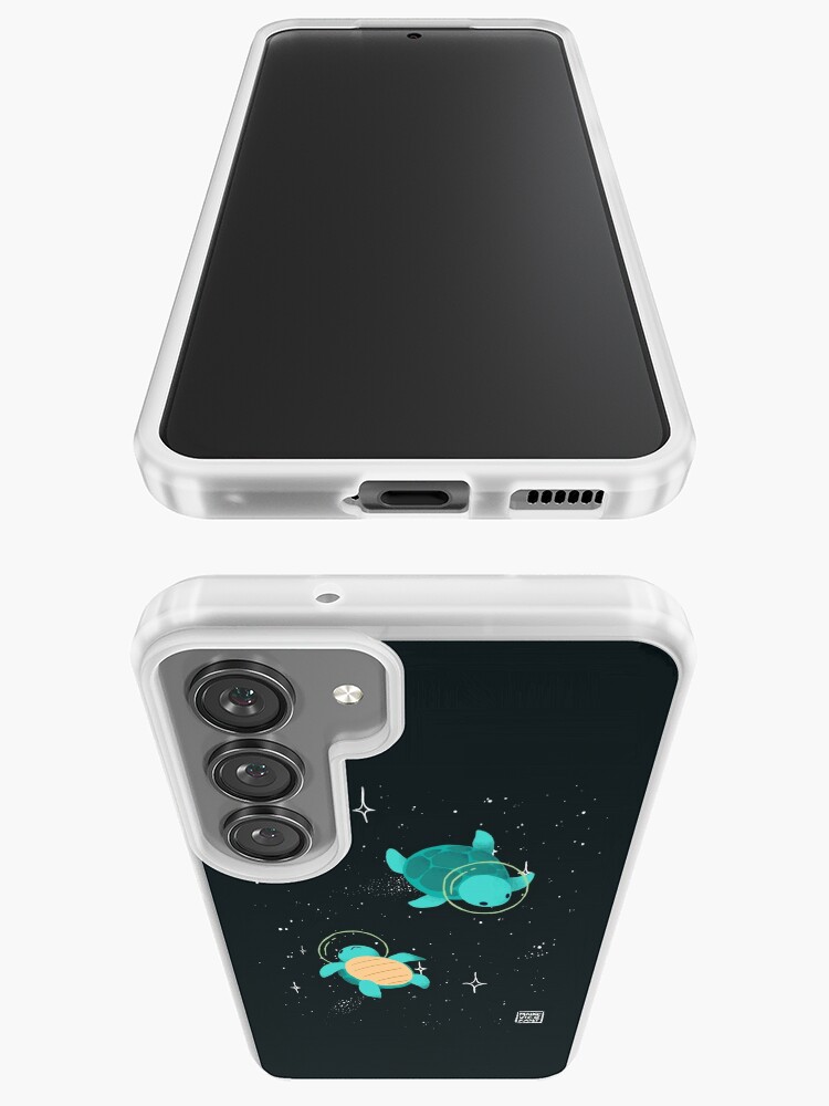 Thumbnail 3 of 4, Samsung Galaxy Phone Case, Space Turtles designed and sold by Maike Vierkant.