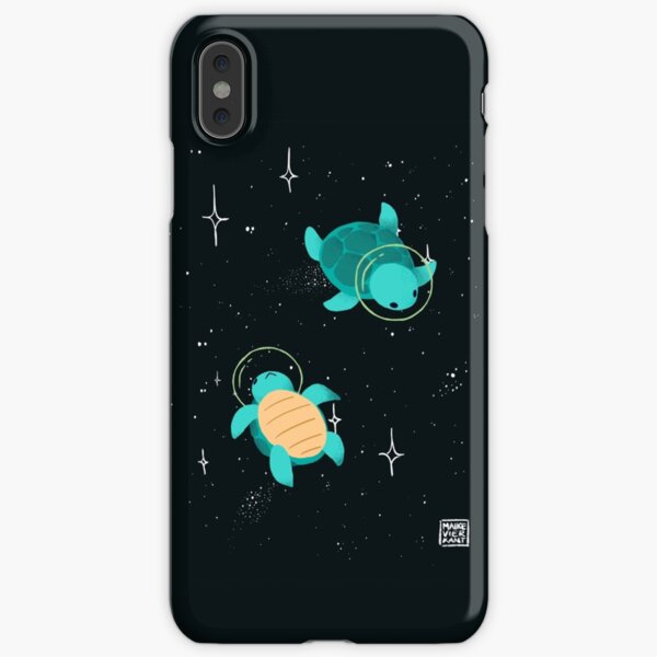 Tortues spatiales / tortues spatiales Coque rigide iPhone