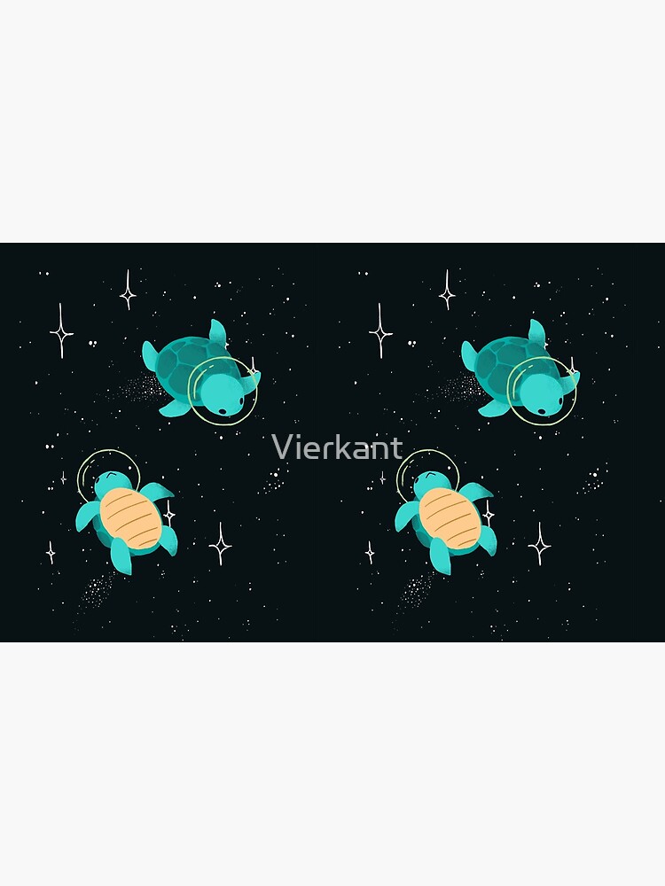 Thumbnail 6 of 6, Coffee Mug, Space Turtles designed and sold by Maike Vierkant.