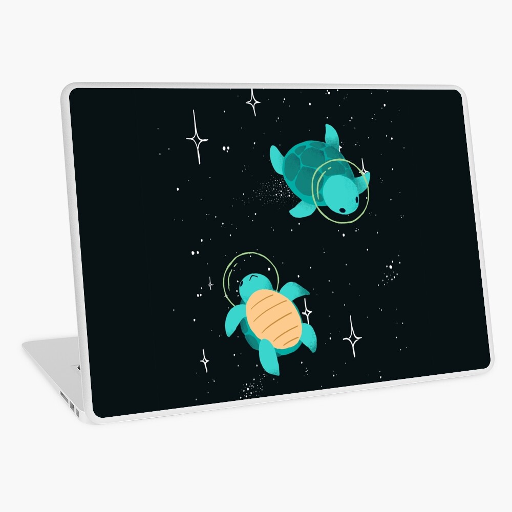 Space Turtles Laptop Skin