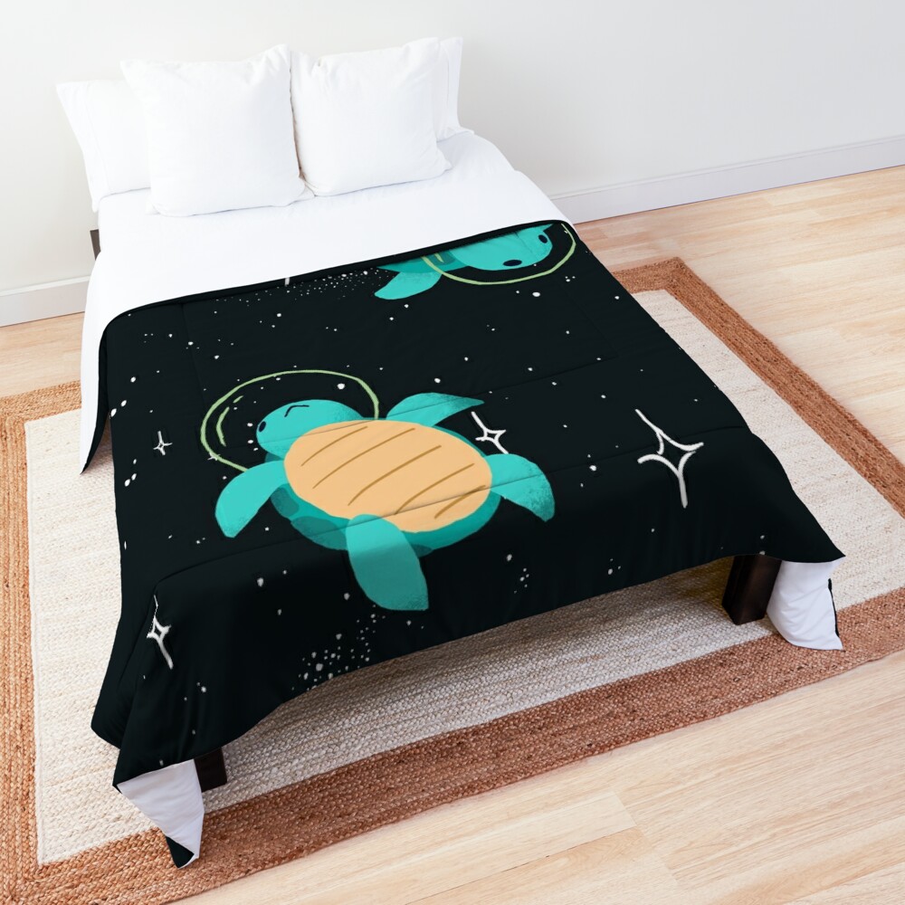 Space Turtles Comforter
