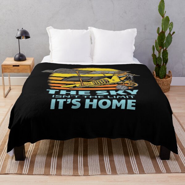 Item preview, The Sky Isn't The Limit It's Home Flying Airplane Plane Funny Pilot designed and sold by ChadricArtist.