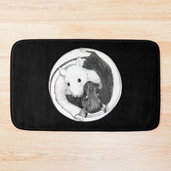 Item preview, Yin Yang Mice black designed and sold by evafriese015.