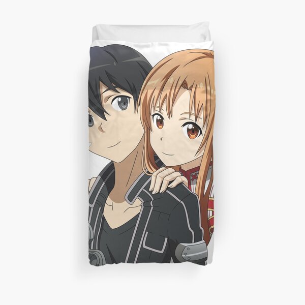 Kirito, Asuna & Yui Duvet Cover