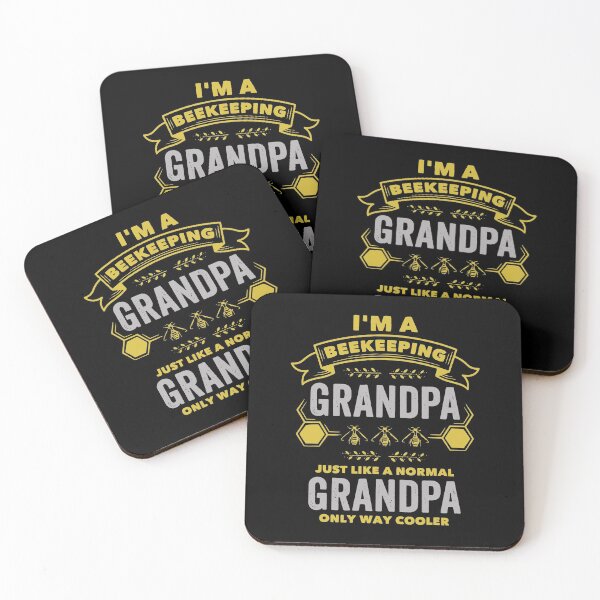 Item preview, I'm A Beekeeping Grandpa Just Like A Normal Grandpa Only Way Cooler designed and sold by ChadricArtist.