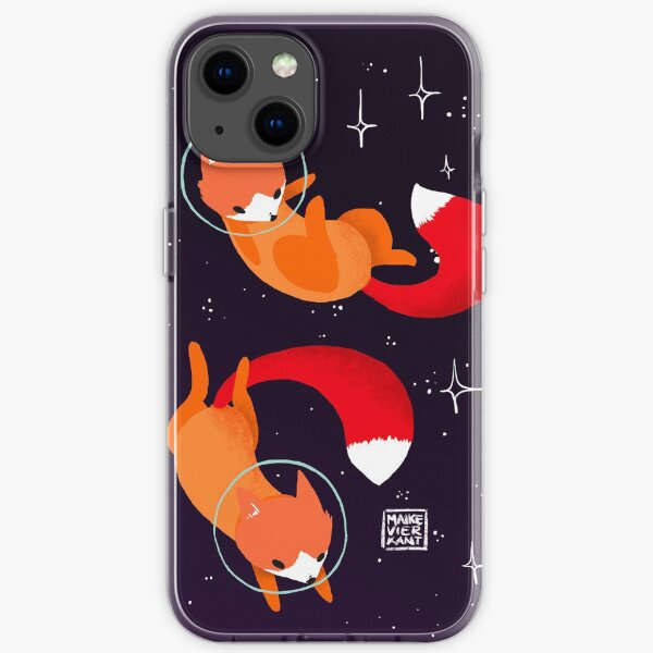 Space Foxes iPhone Soft Case